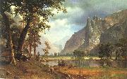 Albert Bierstadt Yosemite Valley painting